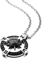Collana Zancan Uomo Hi Teck in Acciaio Spinello EHB015-1 - EHB015-1